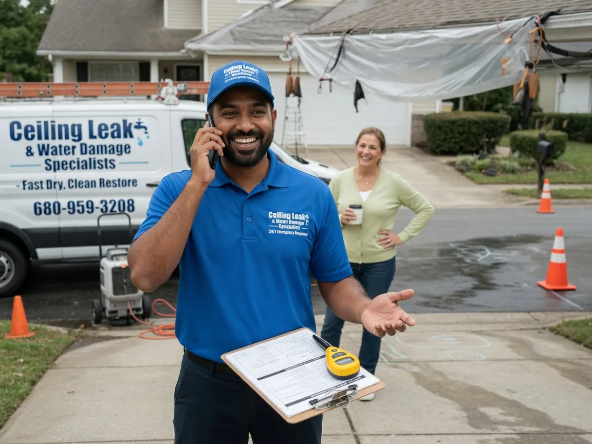 Ceiling Leak Cleanup Bacova, VA FAQs
